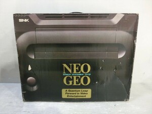 T【S3-23】【140サイズ】SNK/NEOGEO ネオジオ 本体セット/NEO-O/ゲーム機/※動作未確認・傷有り