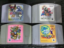 T【T3-97】【60サイズ】▲ニンテンドー64 ゲームソフト 12本セット/星のカービィ マリオカート 他/※傷・汚れ・記名有_画像5