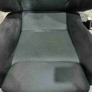 T【U3-93】【西濃】★ホンダ/ストリーム RN8/運転席 手動式 レカロシート/RECARO/ジャンク扱い/※擦れ傷有りの画像3