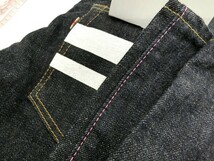 T【ノ4-45】【60サイズ】▲美品：タグ付き/桃太郎ジーンズ MOMOTARO/タイトストレート 0705SP/サイズ表記：30×35/メンズ_画像9