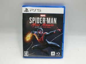 T【ヘ4-03】【送料無料】PS5 スパイダーマン マイルズ・モラレス Marvel's Spider-Man: Miles Morales ゲームソフト/※ケース破れ有