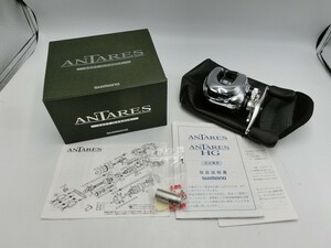 T【ヘ4-52】【60サイズ】▲shimano シマノ ANTARES 12アンタレス 左ハンドル 淡水専用 リール/02836/※スレ傷有