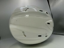 T【フ4-28】【140サイズ】★Arai ヘルメット SZ Ram3/57~58cm/オートバイ用品/ホワイト/アライ/※傷 汚れ 素材劣化 破損有_画像5