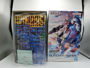 T【フ4-85】【80サイズ】▲未組立/フルメカニクス 1/100 機動戦士ガンダム 水星の魔女 エアリアル/ガンプラ/※外箱傷み有