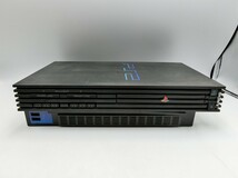 T【フ4-96】【100サイズ】SONY PS2 SCPH-50000 本体+ゲームソフトセット/ぷよぷよ/みんゴル/通電可 ジャンク扱い/※傷 汚れ 使用感有_画像7