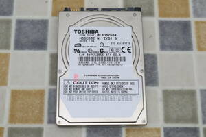 ∠80GB PCパーツ｜2.5インチ HDD SATA 内臓 ハードディスク ｜TOSHIBA 東芝 MK8032GSX ｜フォーマット済み ■N4526