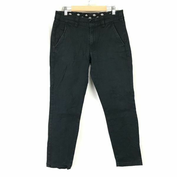 ディッキーズ/Dickies★ワークパンツ/クロップド丈【メンズ27/股下71cm/黒/black】Pants/Trouser◆BH567