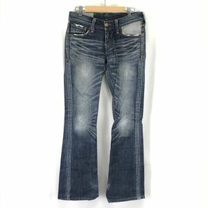 日本製★リーバイス/Levi’s★LP926-03 /1205/used加工/ブーツカットデニムパンツ【レディース28/股下80cm/blue】Pants/Trouser◆BH565