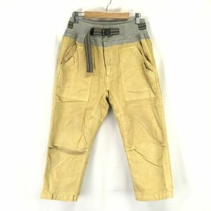 ゴースローキャラバン/go slow caravan★コーデュロイ/クライミングパンツ【3/メンズL/股下55cm/黄/yellow】Pants/Trouser◆BH578