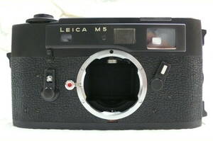 ◎ライカ　LEICA M５ブラック後期３点吊り◎