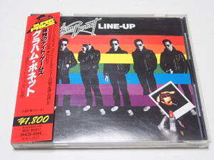 ★グラハム・ボネット★孤独のナイト・ゲームス★Graham Bonnet★Line Up★帯付、国内盤★PHCR-4194★