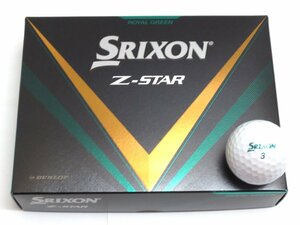 新品★ダンロップ★スリクソン Z-STAR ボール★SRIXON★2023★ロイヤル グリーン★1箱★12球★1ダース★送料無料