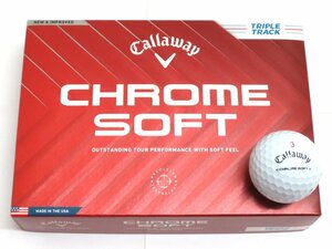 CHROME SOFT トリプル・トラック （ホワイト） 2024年モデル 1ダース