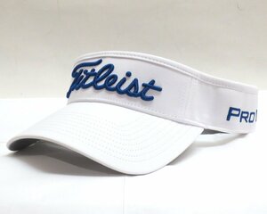 Новый ★ Titleist ★ HJ1VUP Tour Performance Visor ★ 2024 ★ [WTRB] Белый/Королевский синий