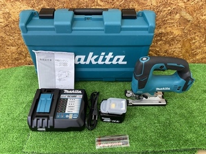 △ E87 充電式ジグソー makita マキタ JV142DRF 14.4V バッテリ×1 中古品