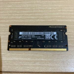 Micron 4GB 1RX8 PC3L-14900S-13-13-B4 メモリ