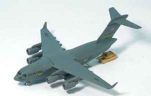 (未組立品) C-17A グローブマスター Ⅲ 量産機 / 2007年 タカラトミー 世界の翼 DX 成層圏を越えて 航空機 軍用機 プラモデル 説明書欠品