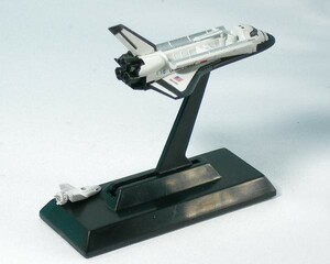 (未組立品) スペースシャトル ディスカバリー　＆ X-38 / 2007年 タカラトミー 世界の翼 DX 成層圏を越えて 宇宙船 プラモデル 説明書欠品
