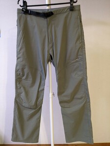 モンベル サニーサイド パンツ メンズ L - S 春 秋 オリーブ系 / 1105428 mont bell 男性 登山 ロング men's アウトドア ウエア 