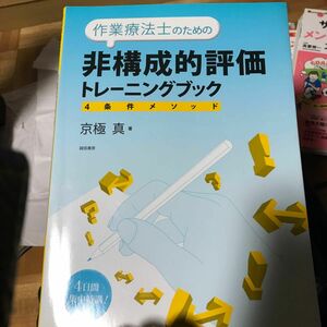 作業療法士のための非構成的評価トレーニングブック　４条件メソッド 京極真／著