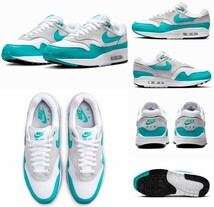 28cm・新品★ナイキ エア マックス 1 SC/NIKE AIR MAX 1 SC★別注色クリア・ジェイド/CLEAR JADE【ティファニーブルー】DZ4549 001●箱付き_画像10