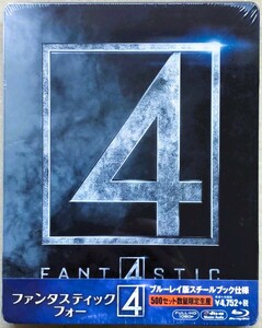 新品★Amazon.co.jp★ファンタスティック・フォー●日本500セット数量限定生産デボス加工・スチールブック仕様版ブルーレイ●FANTASTIC 4●