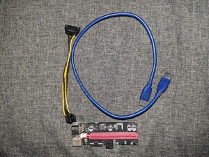 中古 ライザーケーブル PCI-E PCE164P VER009S