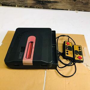 シャープ ツインファミコン AN-500B SHARP TWIN FAMICOM ファミコン ブラック ゲーム中古