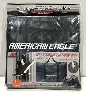 240305D☆ AMERICAN EAGLE Folding Bike Bag 折りたたみ車用 キャリーバック Lサイズ ♪配送方法＝おてがる配送宅急便(EAZY)♪