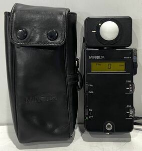 240303H* MINOLTA FLASH METER III case attaching! delivery method =.... delivery takkyubin (home delivery service)!