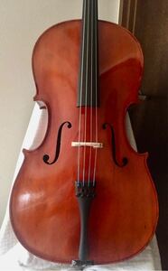  старый .. 3/4 виолончель MARTINI ORESTE MANTOVA 1947 все детали замена, отрегулирован . дешевый повторный выставляем. смычок приложен. 