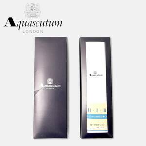 A-2 オーダーメイド【 アクアスキュータム 】お仕立券付 ワイシャツ生地 ホワイト Aquascutum