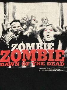 ＺＯＭＢＩＥ／ＤＡＷＮ ＯＦ ＴＨＥ ＤＥＡＤ●Ｔシャツ●ゾンビ／ドーン・オブ・ザ・デッド／ジョージ・Ａ・ロメロ／死霊のえじき