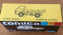 トミカ tomica ミニカー 三菱 キャンター ダンプトラック 国産 10 T-29 1/72 トミー 長期保管_画像8