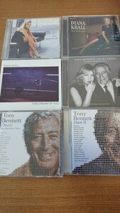 DIANA KRALL ダイアナ・クラール / Tony Bennett CD 6枚セット