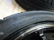 即納 展示品 Gスピード P-07 17インチ 4H100 6.5J+45 深溝 2021年製 205/45R17 DIREZZA DZ101 アクア ヤリス スイフト マツダ2 フィット_画像7