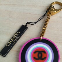 ■n260【 1円〜　 CHANEL　シャネル　 ココマーク】 チャーム　ピンク　キーホルダー 　美品_画像8