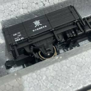 【t210】 KATO HOゲージ カトー 鉄道模型 トラ45000形 蒸気機関車 EMD 無蓋車の画像3