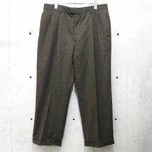 Jos. A. Bank(ジョスエーバンク メキシコ製 スラックス 35R Made in Mexico 2Tack Wool&Cashmere Trouser_画像1