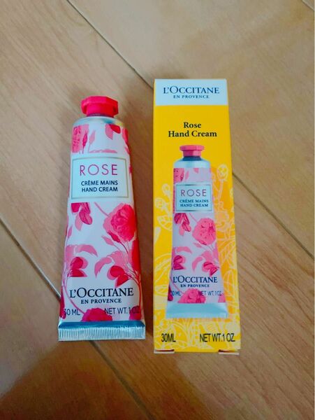 【新品未使用】ロクシタン　ハンドクリーム　ローズ30ml