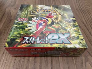 ポケモンカードゲーム スカーレット&バイオレット 拡張パック スカーレットex 1BOX シュリンク付 新品未開封