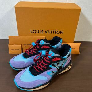 【未使用品】LOUIS VUITTON ルイヴィトン LVトレイル ライン スニーカー size 10 メンズ 付属品揃い