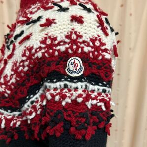 【美品】MONCLER モンクレール ニット セーター ノルディック size S メンズの画像3