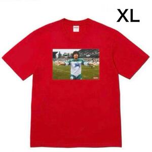 即決【Supreme/24ss】Maradona Tee RED/XLサイズ シュプリーム マラドーナ 半袖Tシャツ レッド 赤 メンズレディースユニセックス