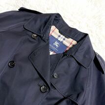 ★46サイズ★2XL★ バーバリーロンドン トレンチコート ノバチェック 黒 レディース ラグラン袖 ジャケット BURBERRY LONDON M3_画像2