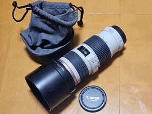 キヤノン Canon 白レンズ EF 70-200mm F4L IS USM 