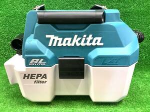 中古品 makita マキタ 18V 充電式 乾湿両用 集じん機 VC750DZ 本体のみ