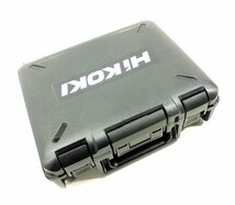 D0303E HiKOKI ハイコーキ コードレスインパクトドライバ WH14DB 14.4V/3.0Ahバッテリ 動作品 電動工具 大工道具_画像7