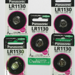 ◆パナソニック アルカリボタン電池◆LR1130P◆５個セットの画像1