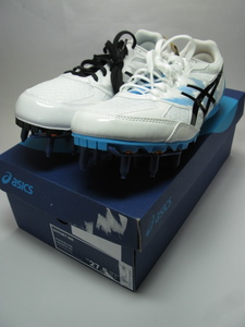 * Asics * land spike shoes *27.5cm* left right color difference * new goods 